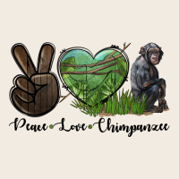 Peace Love Chimpanzee Premium Sweatshirt | Teevron