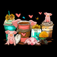 Pigs Coffee Cups Long Sleeve Tee | Teevron