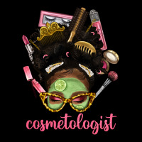 Afro Messy Bun Cosmetologist Urban Hoodie | Teevron