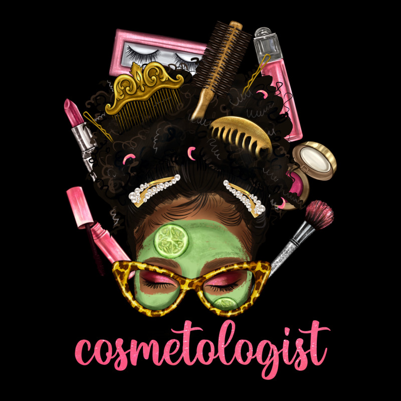 Afro Messy Bun Cosmetologist Urban Hoodie by BundleAndBundleShop | Teevron