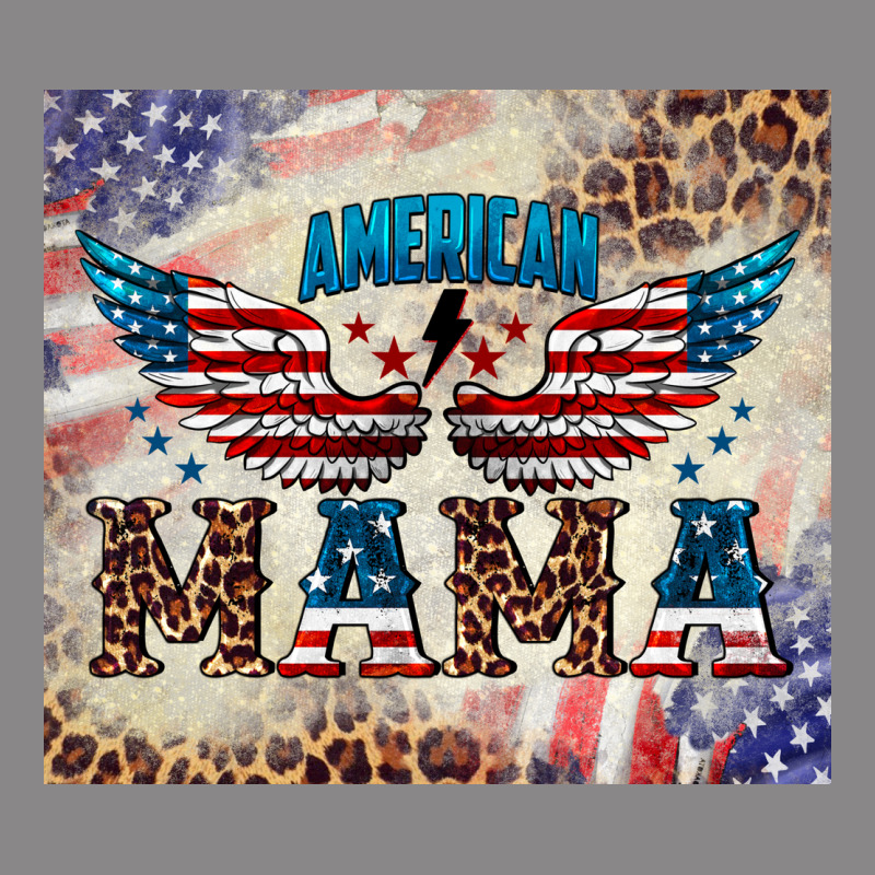 American Mama Vintage Tee by BarkalooDesign | Teevron