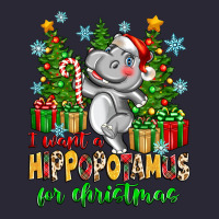 I Want A Hippopotamus For Christmas Vintage Tee | Teevron