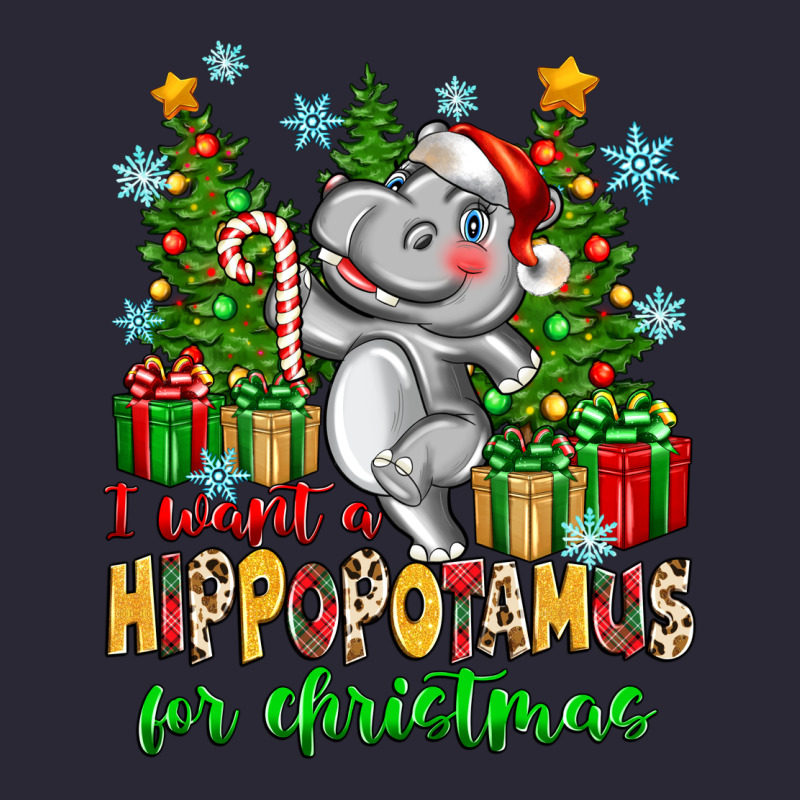 I Want A Hippopotamus For Christmas Vintage Tee by Zillion Design Studio | Teevron