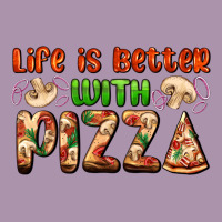 Life Is Better With Pizza Heavyweight Hoodie | Teevron