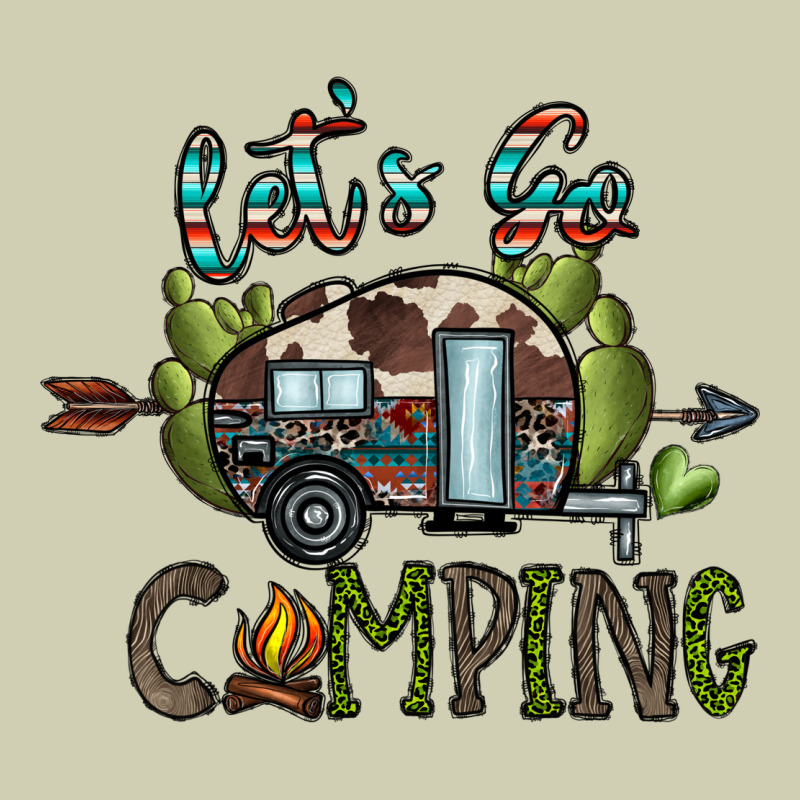 Let's Go Camping Heavy Core Tee by CowhideDigitalArt | Teevron