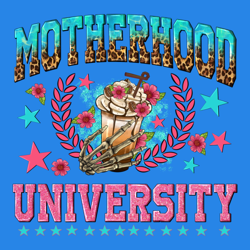 Motherhood University With Coffee Premium Hoodie by NancyCooperArtShop | Teevron
