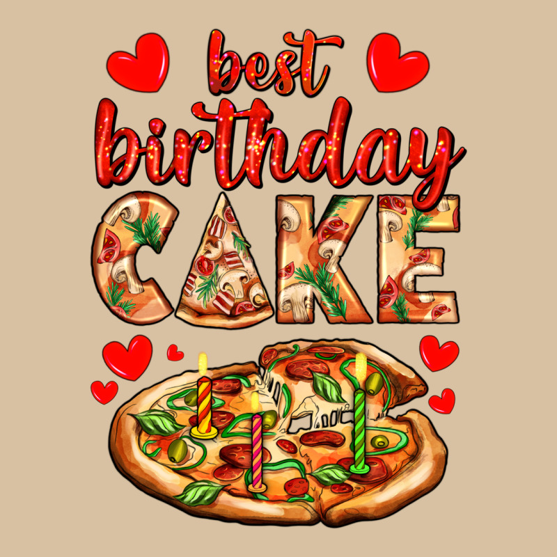 Best Birthday Cake Pizza Heavyweight Hoodie by AdoDesignShop | Teevron