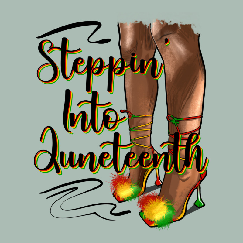 Steppin' Into Juneteenth Heels Classic Tee by HRA Design Shop | Teevron