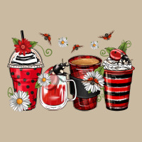 Ladybug Coffee Cups Long Sleeve Tee | Teevron