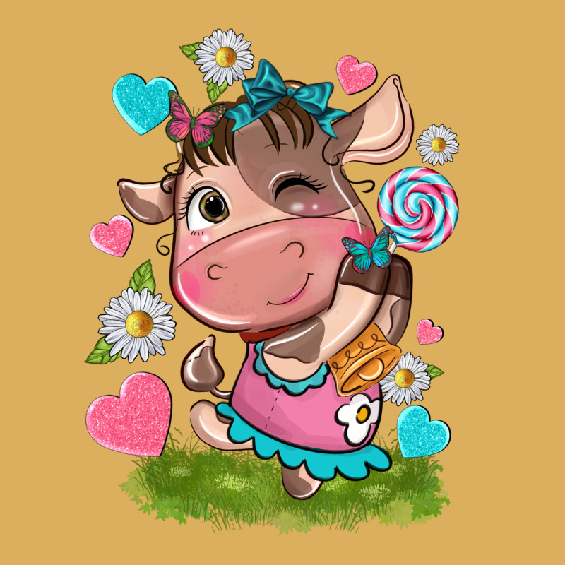 Little Cute Cow Premium Hoodie by NancyCooperArtShop | Teevron