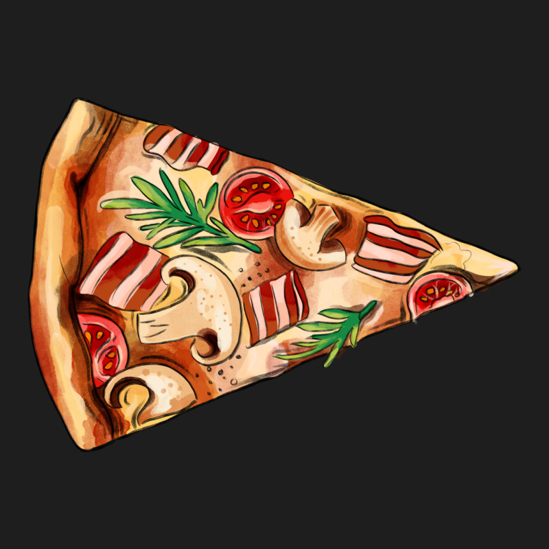 Pizza Slice Heavyweight Hoodie by AdoDesignShop | Teevron