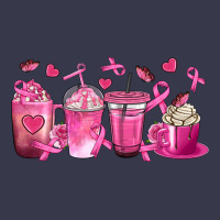 Breast Cancer Coffee Cups Long Sleeve Tee | Teevron