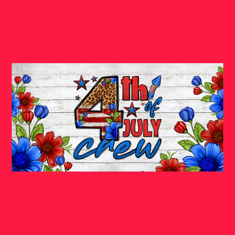 Floral 4th Of July Crew License Plate Zipper Hoodie by HRA Design Shop | Teevron