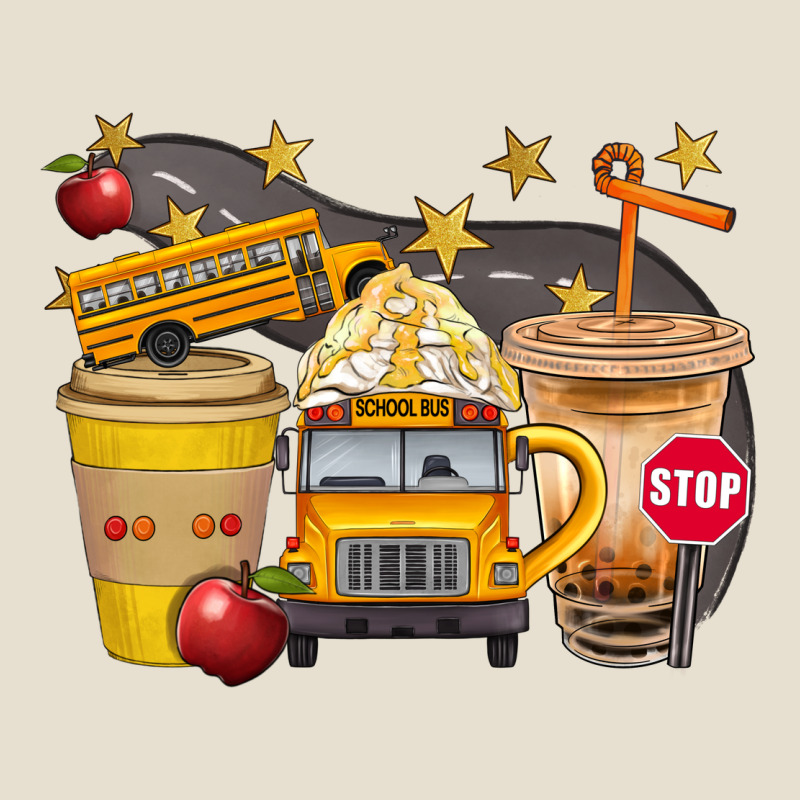 School Bus Coffee And Star Bbs Urban Hoodie by BundleAndBundleShop | Teevron
