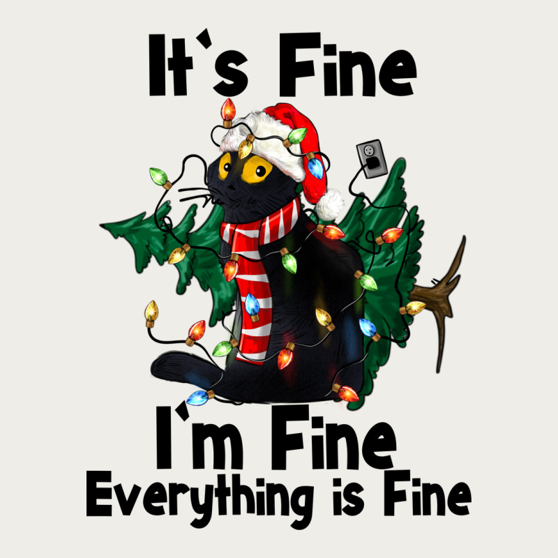 It's Fine I'am Fine Everything Is Fine Zipper Hoodie by FaDigitalArtStudio | Teevron