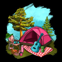 Glamping Camp And Pink Tent Urban Hoodie | Teevron