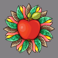 Teacher Apple And Sunflower With Leopard And Tooled Leather Heavyweight Hoodie | Teevron