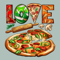 Love Pizza Heavyweight Hoodie | Teevron