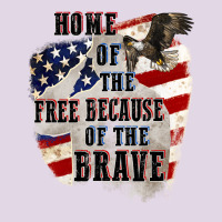 Home Of The Free Because Of The Brave 4th Of July Classic Tee | Teevron
