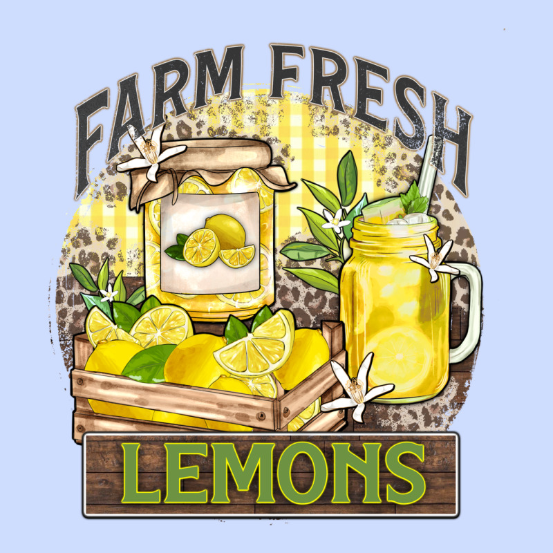 Farm Fresh Lemons Urban Heavy Tee by Zillion Design Studio | Teevron