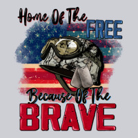 Home Of The Free Because Of The Brave 4th Of July Classic Tee | Teevron