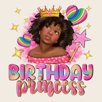 Birthday Princess With Afro Girl Premium Sweatshirt | Teevron