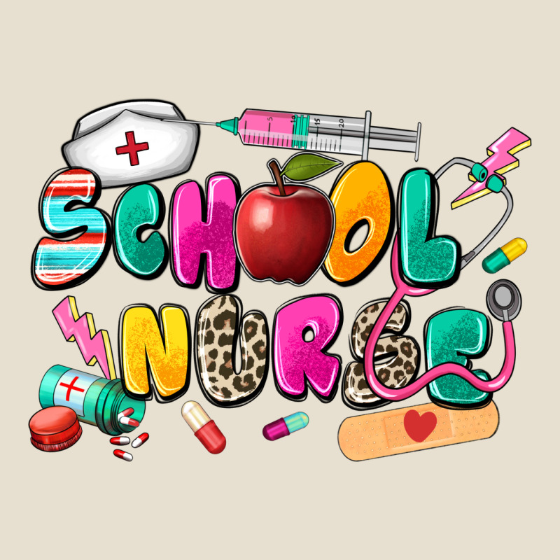 School Nurse Urban Heavy Tee by Zillion Design Studio | Teevron