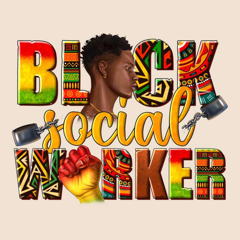 Black Social Worker Urban Heavy Tee by texasbilliewilder | Teevron