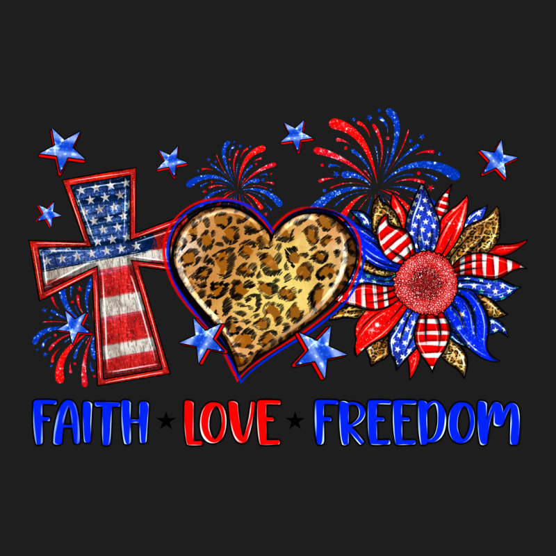 Faith Love Freedom Classic Tee by Neo Western | Teevron