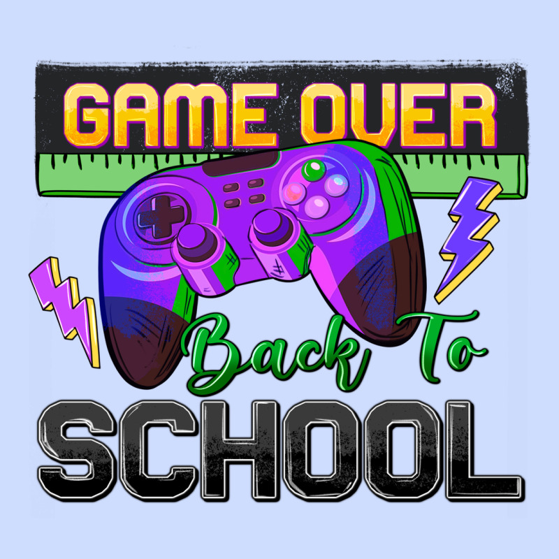Game Over Back To School Urban Heavy Tee by Zillion Design Studio | Teevron