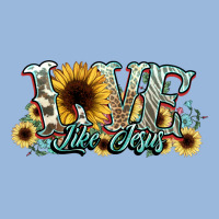 Love Like Jesus Sunflowers Premium Hoodie | Teevron