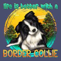 Life Is Better With A Border Collie Vintage Tee | Teevron