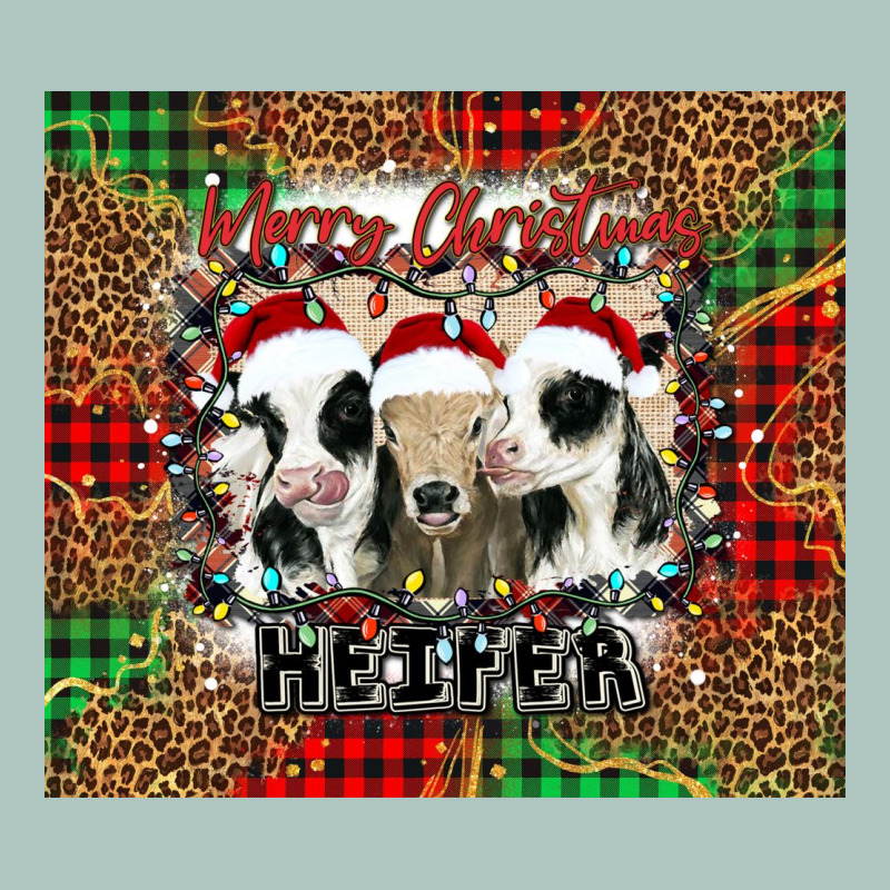 Merry Christmas Heifer Premium Sweatshirt by Jasminsmagicworld | Teevron
