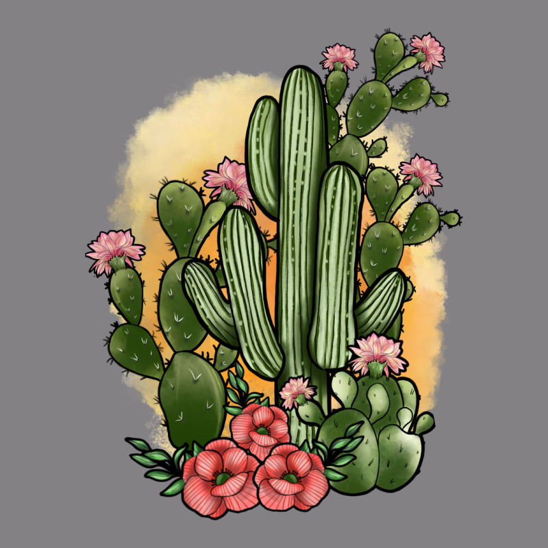 Cactus Heavyweight Hoodie by JahusDesignShop | Teevron