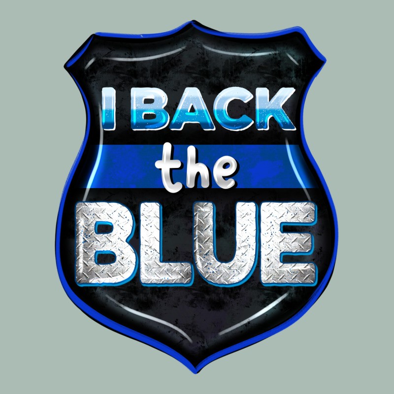 I Back The Blue 4th Of July Classic Tee by CowGirlArtShop | Teevron