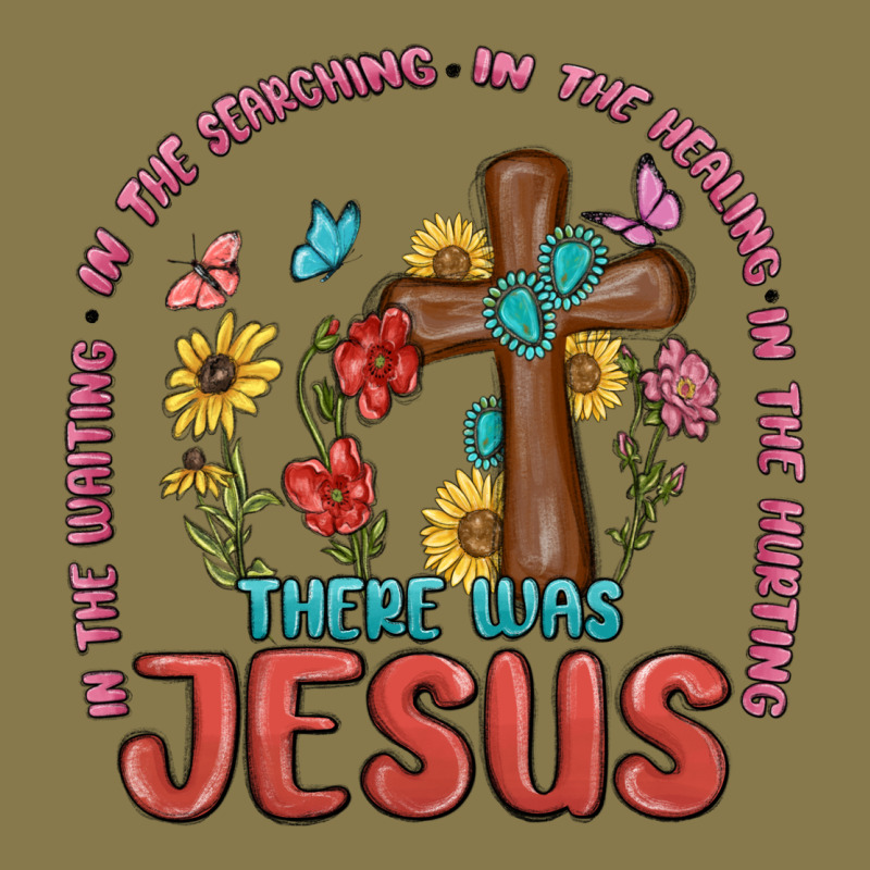 In The Waiting There Was Jesus Premium Hoodie by MaliasSmallBusiness | Teevron