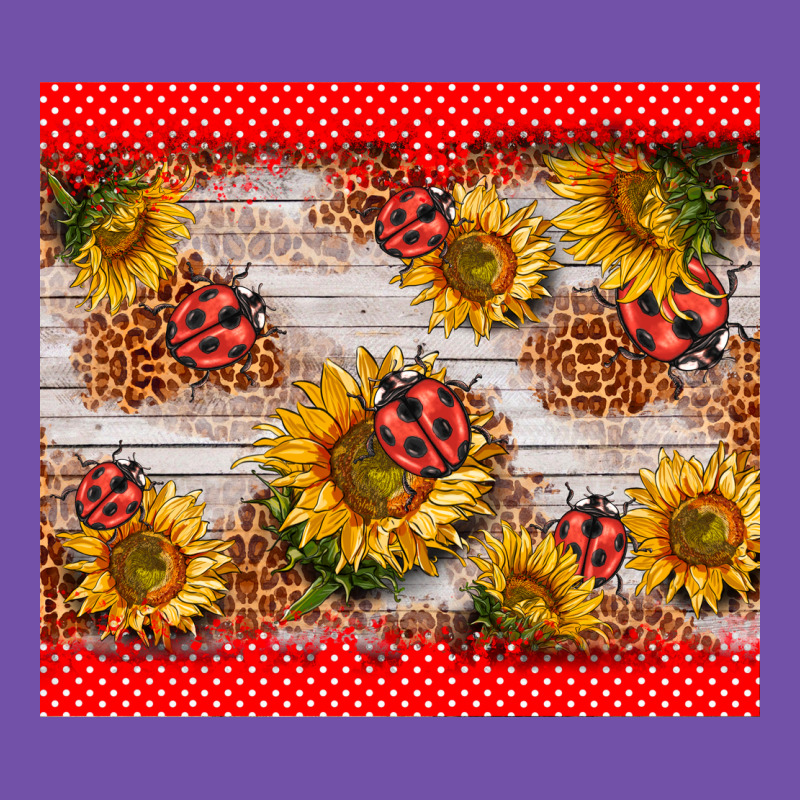 Ladybug Sunflower Premium Sweatshirt by BarkalooDesign | Teevron
