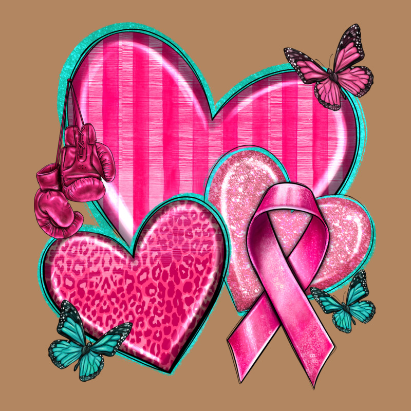 Breast Cancer Hearts Long Sleeve Tee by texasbilliewilder | Teevron