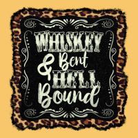Whiskey Bent Hell Bound Black Vintage Hoodie | Teevron