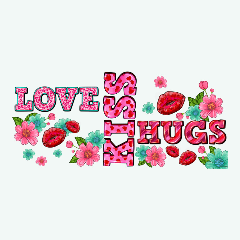 Floral Love And Kiss Premium Hoodie by AdoDesignShop | Teevron