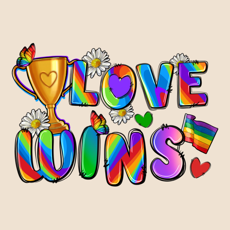 Love Wins Urban Heavy Tee by Zillion Design Studio | Teevron