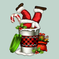 Santa Claus In A Coffee Cup Zipper Hoodie | Teevron