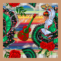 Flamenco Dancer Seamless Pattern Heavyweight Hoodie | Teevron