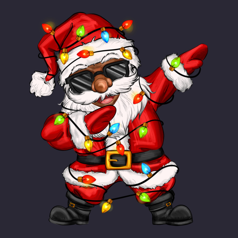 Afro Dabbing Santa Vintage Tee by Zillion Design Studio | Teevron