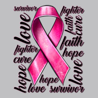 Breast Cancer Ribbon Hope Love Faith Long Sleeve Tee | Teevron
