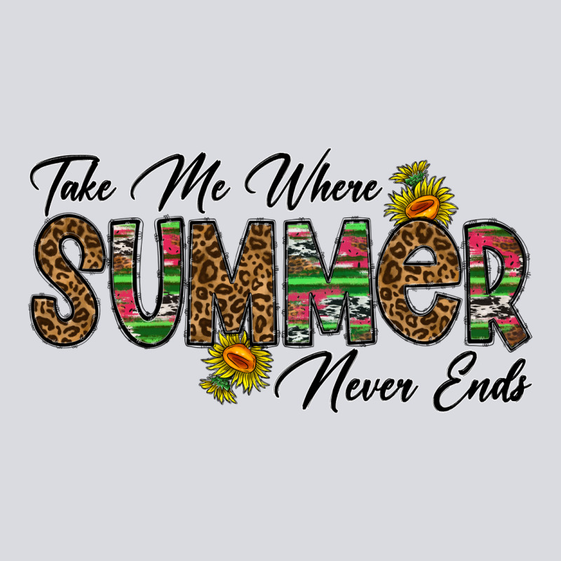 Take Me Where Summer Never Ends Zipper Hoodie by CowhideDigitalArt | Teevron