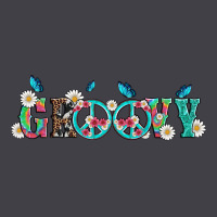 Groovy With Peace  Sign Flowers Heavyweight Hoodie | Teevron