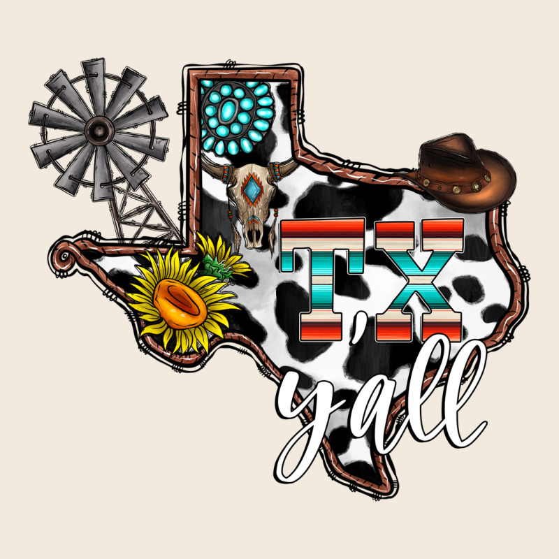 Tx Yall Western Zipper Hoodie by CowhideDigitalArt | Teevron