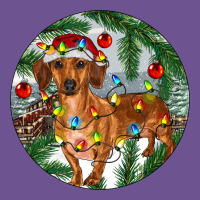 Dachshund Christmas Tree Vintage Tee | Teevron