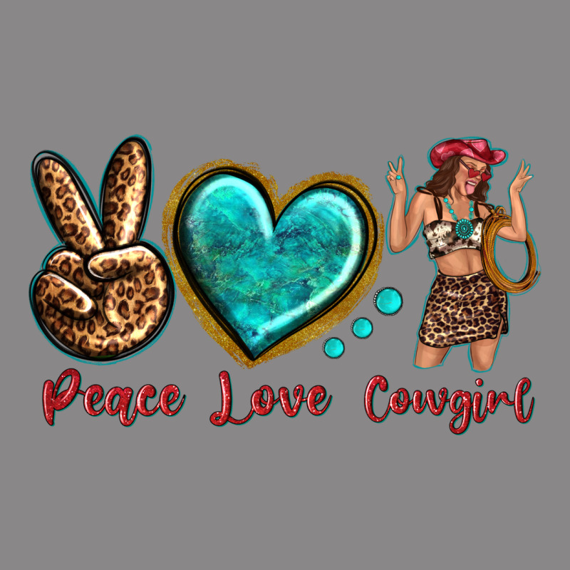 Peace Love Cowgirl Vintage Tee by texasbilliewilder | Teevron